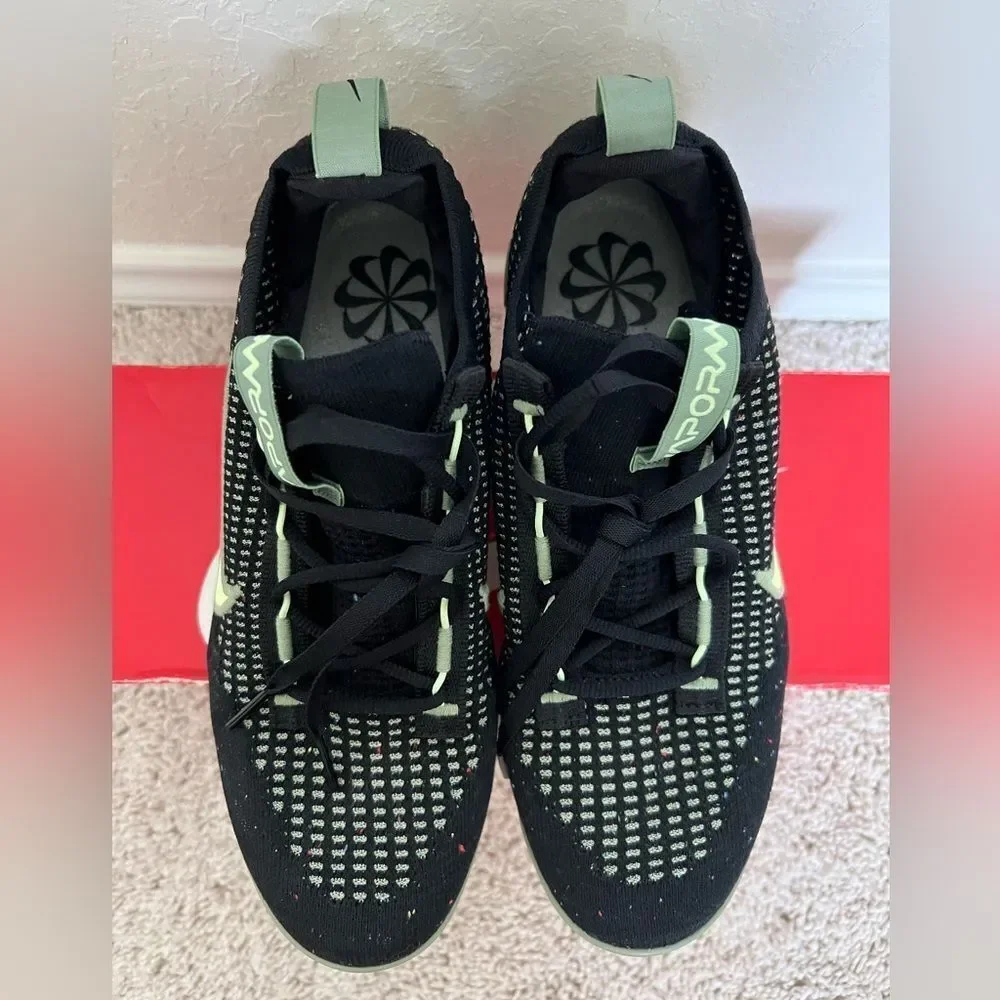 Nike Air Vapormax Black Oil Green 2021 FK GS